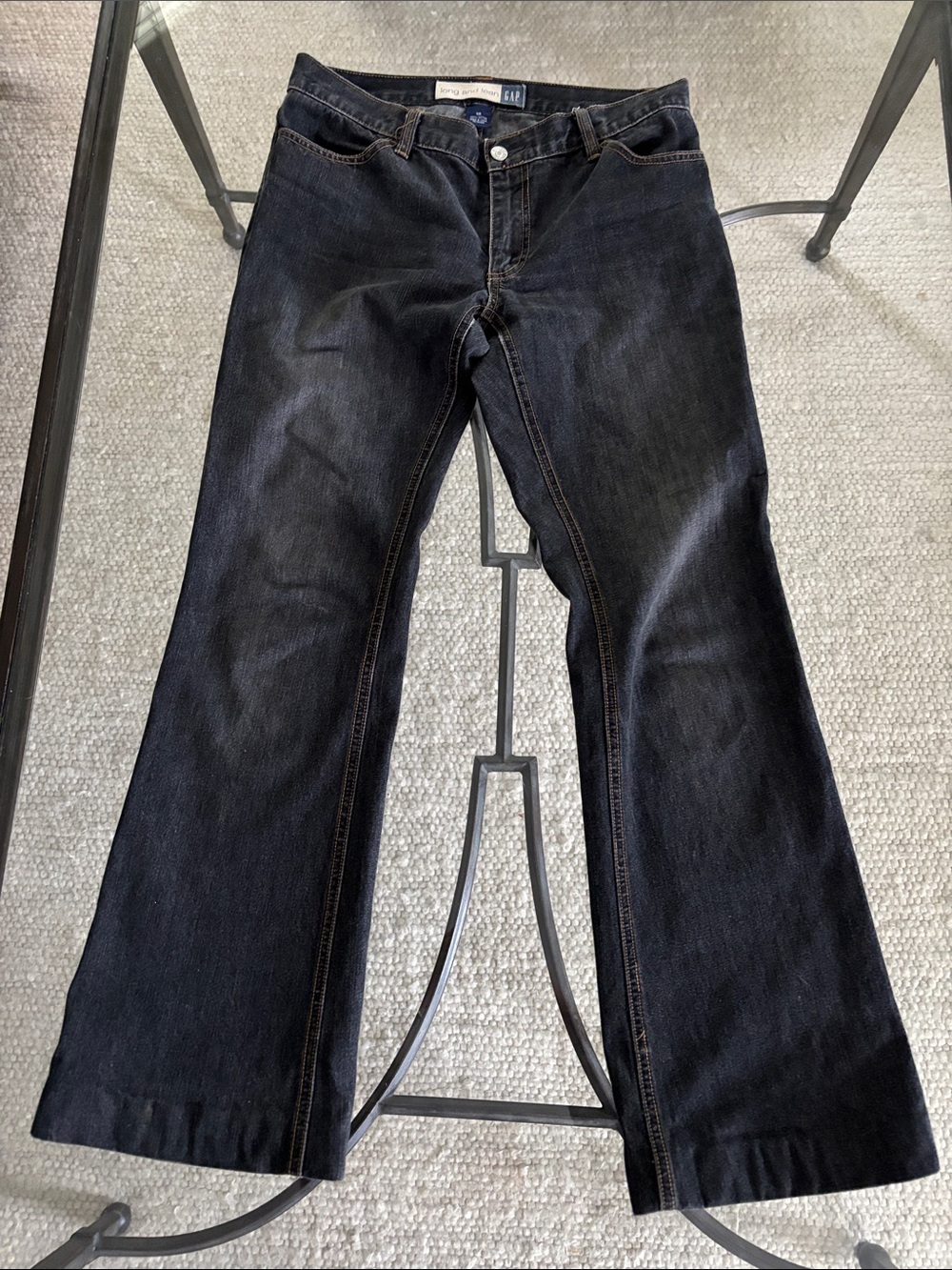 GAP Long and Lean Dark Indigo Jeans